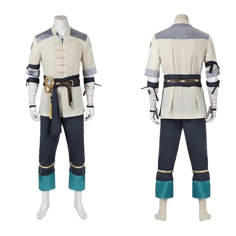

FC6Disguise Raiden Cosplay Costume Man Kombat Outfit Top Pants Accessories Full Set and Individual Items Are Sold Custom Si@FC8！