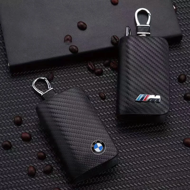 

Car Logo Car-styling Key Fob Shell Cover For BMW G20 G30 G38 X1 X2 X3 X5 X4 X6 X7 3 5 7 Series E46 E90 E92 E93 Car Key Case Bag