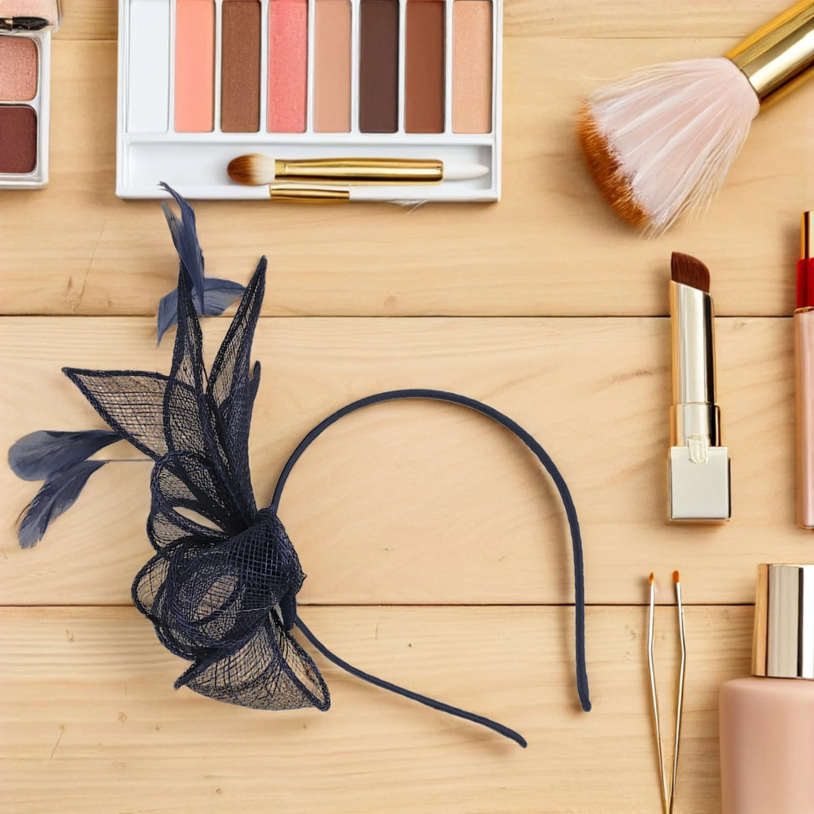 فاسيناتور صغير للنساء خمر حفلة كوكتيل فاسيناتور خوذة الزفاف الشاي كوكتيل الحدث مشبك قبعة التبعي #4