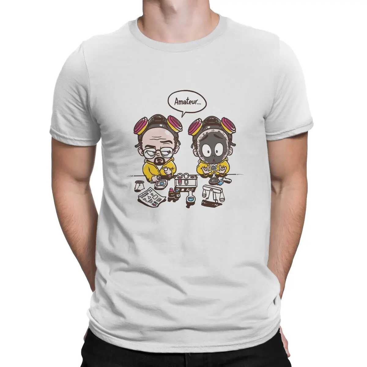 My First Science Kit Breaking Bad Polyester T Shirt Grunge Crewneck TShirt Harajuku Clothes