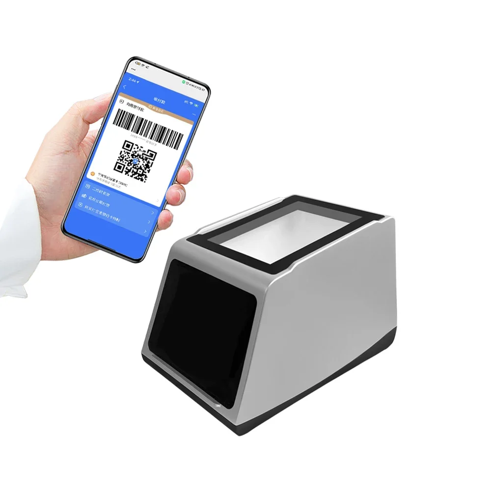 

RAKINDA RD3100 Desktop 2D QR Code Scanner Made for Mobile Payment with Fast Scan and Low Cost