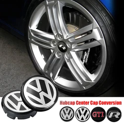 4Pcs 56MM/65MM/66MM For Volkswagen Original Hub Caps Car Wheel Center Covers Hub Cap Badge Auto Tire Hub Decoration Accessories