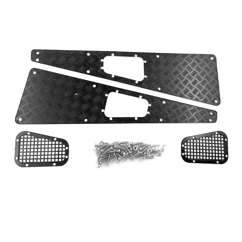 Metal Anti-Skid Plate Intake Grille for Traxxas TRX-4 TRX4 Defender 1/10 RC Crawler Upgrade Parts Accessories