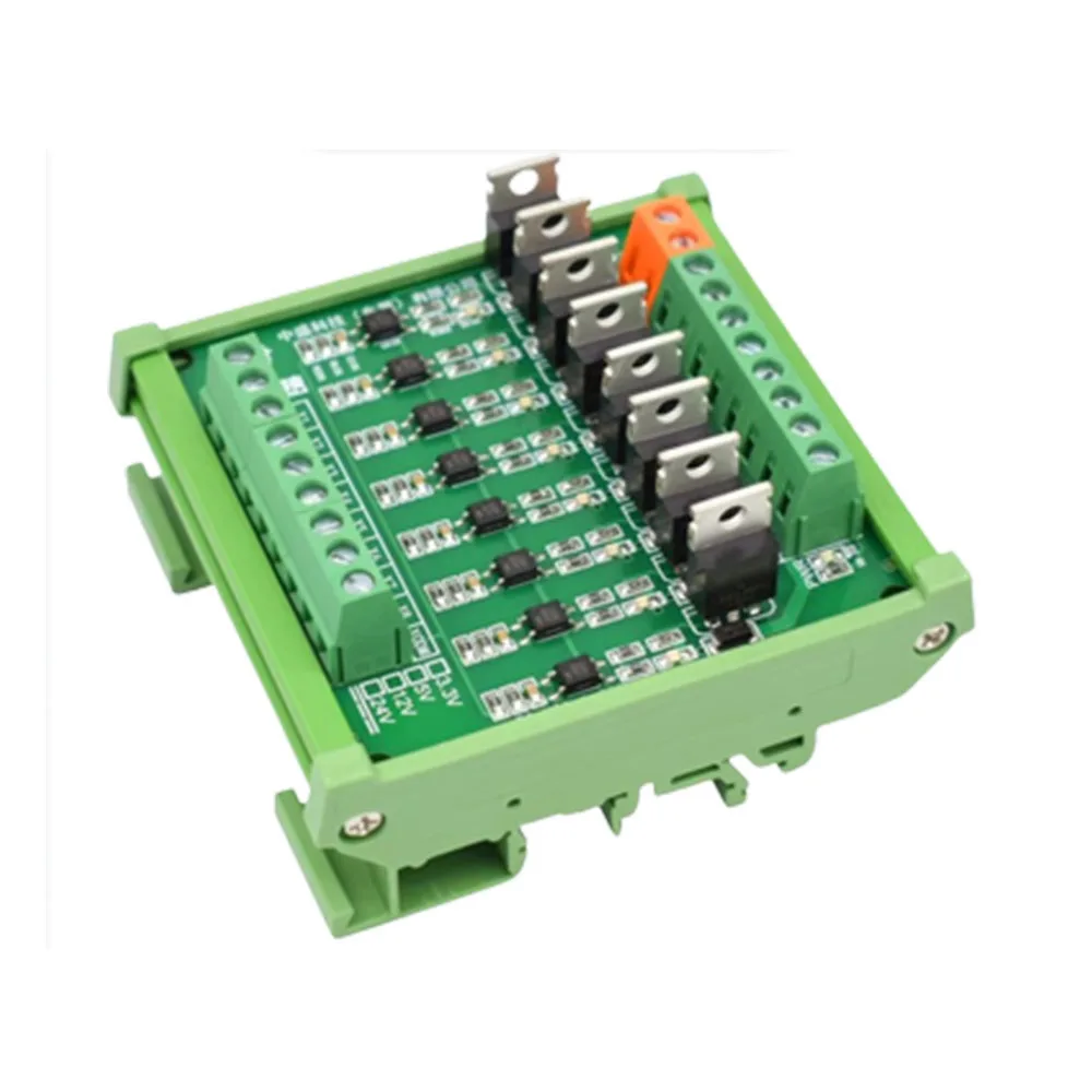 Transistor Solid State Relay Mos modul Output Optocoupler isolasi Plc Microcontroller Io Dc papan penguat sinyal