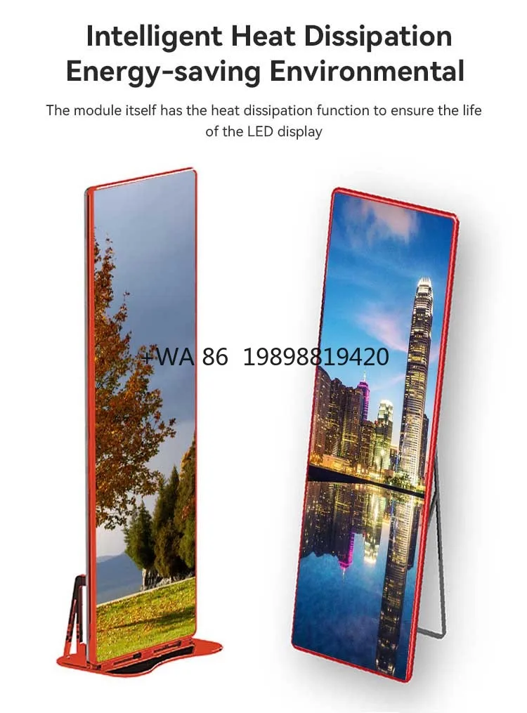 

Advertisement Led Screen Display Outdoor Video Wall Indoor Led Poster Display Full Color Outdoor Waterproof