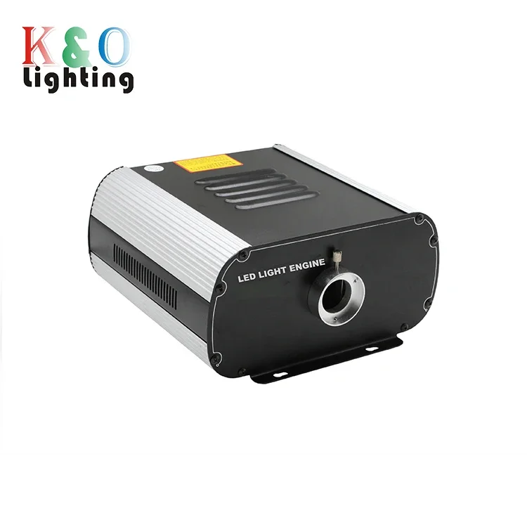 Twinkle Optic Fiber Projector Source 40W 6 Colors Color Wheel Led Twinkle Dmx Fiber Optic Light Engine