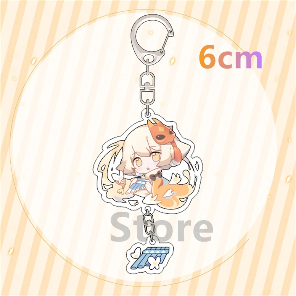 Anime Sky:Children of Light  key chain game pendant mobile phone pendant Acrylic Keyring Bag Pendant Children Gift