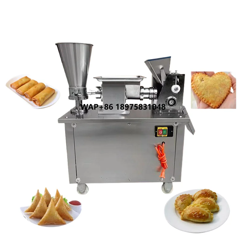 China Quality Automatic Dumpling Machine Meat Pie Making Machine Dumpling Wonton Momo Making Forming Machine