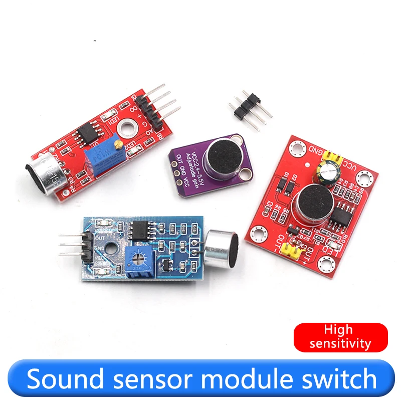 Sound sensor module Voice activated switch Sound detection Whistle switch Microphone amplifier