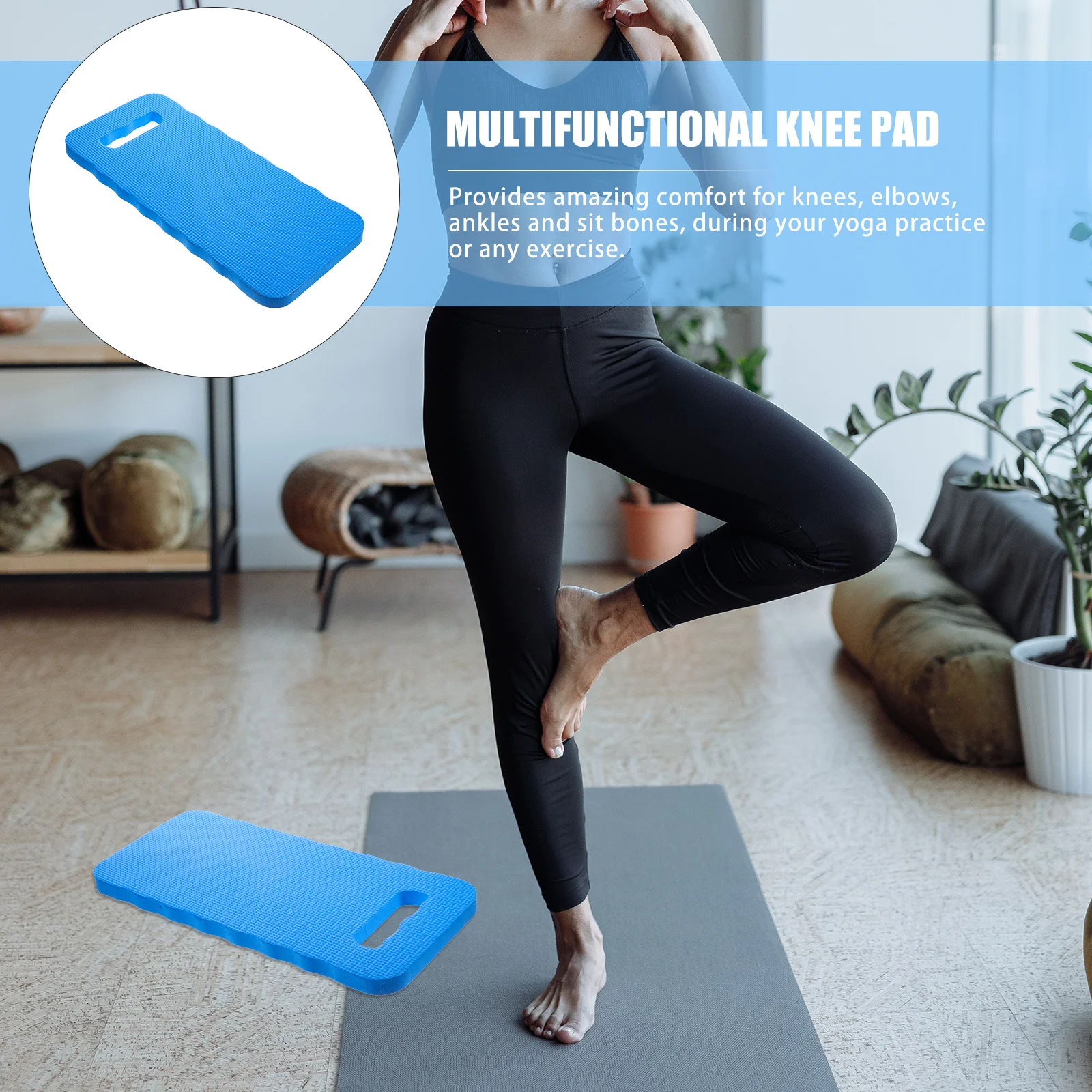 

4Pcs Garden Knee Mats Cushions Multifunctional Kneeling Pads Comfortable Non-Slip Floor Pad for Exercise Yoga Knee Pad Cushion