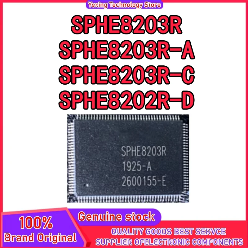 SPHE8203R SPHE8203R-A SPHE8203R-C SPHE8202R-D QFP128 DVD decoding chip 100% New Original in stock