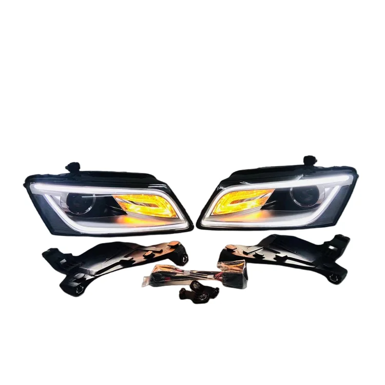 Upgrade New Q5l Front System Lighting Assembly HID Headlamp 12V Xenon Light Suitable For Audi 12-16 Years Q5 Front Lighting Lamp