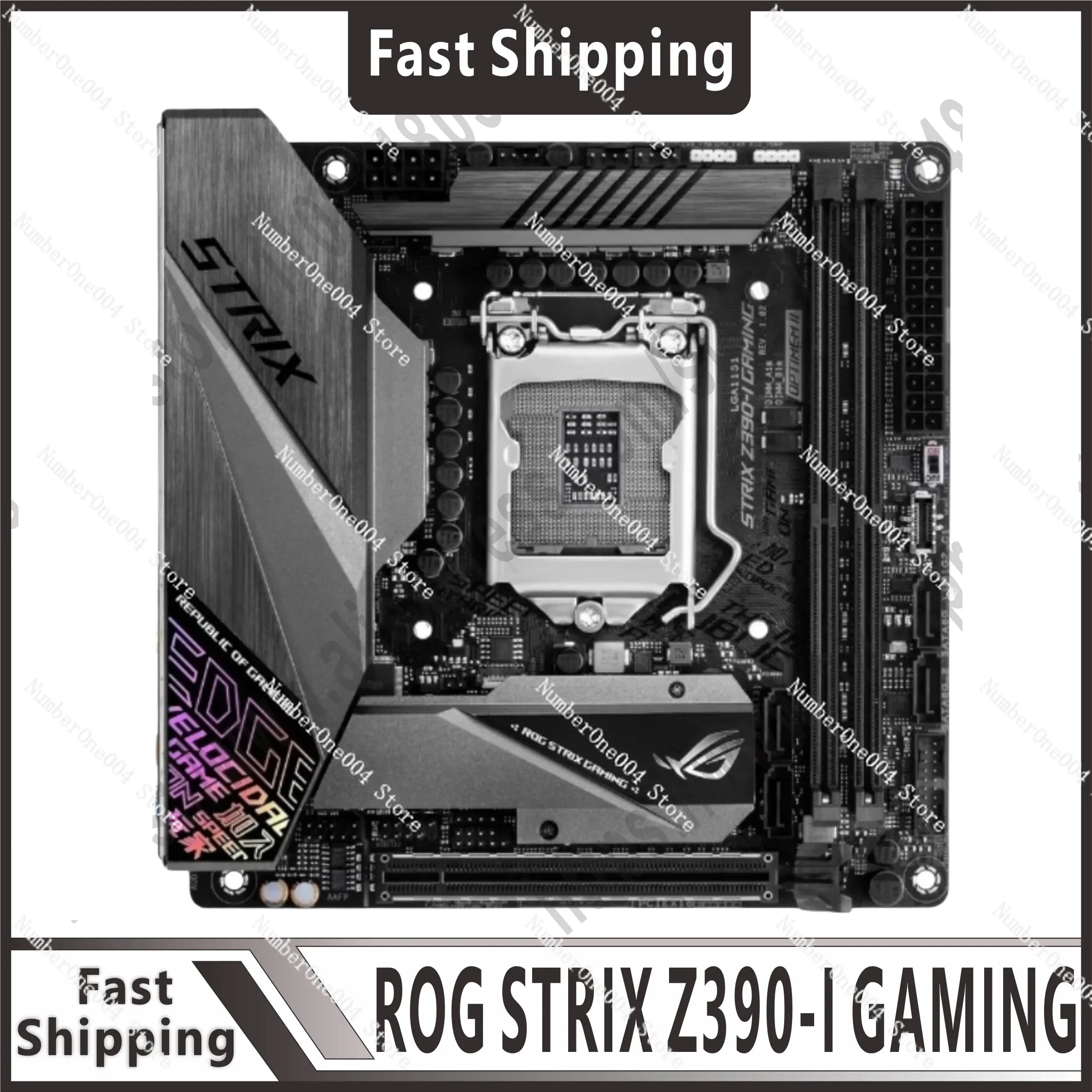 Z390 Motherboard ROG STRIX Z390-I GAMING Mini-ITX Motherboard LGA 1151 2×DDR4 M.2 PCI-E 3.0 USB3.1 HDMI for 9th/8th Gen Cpu