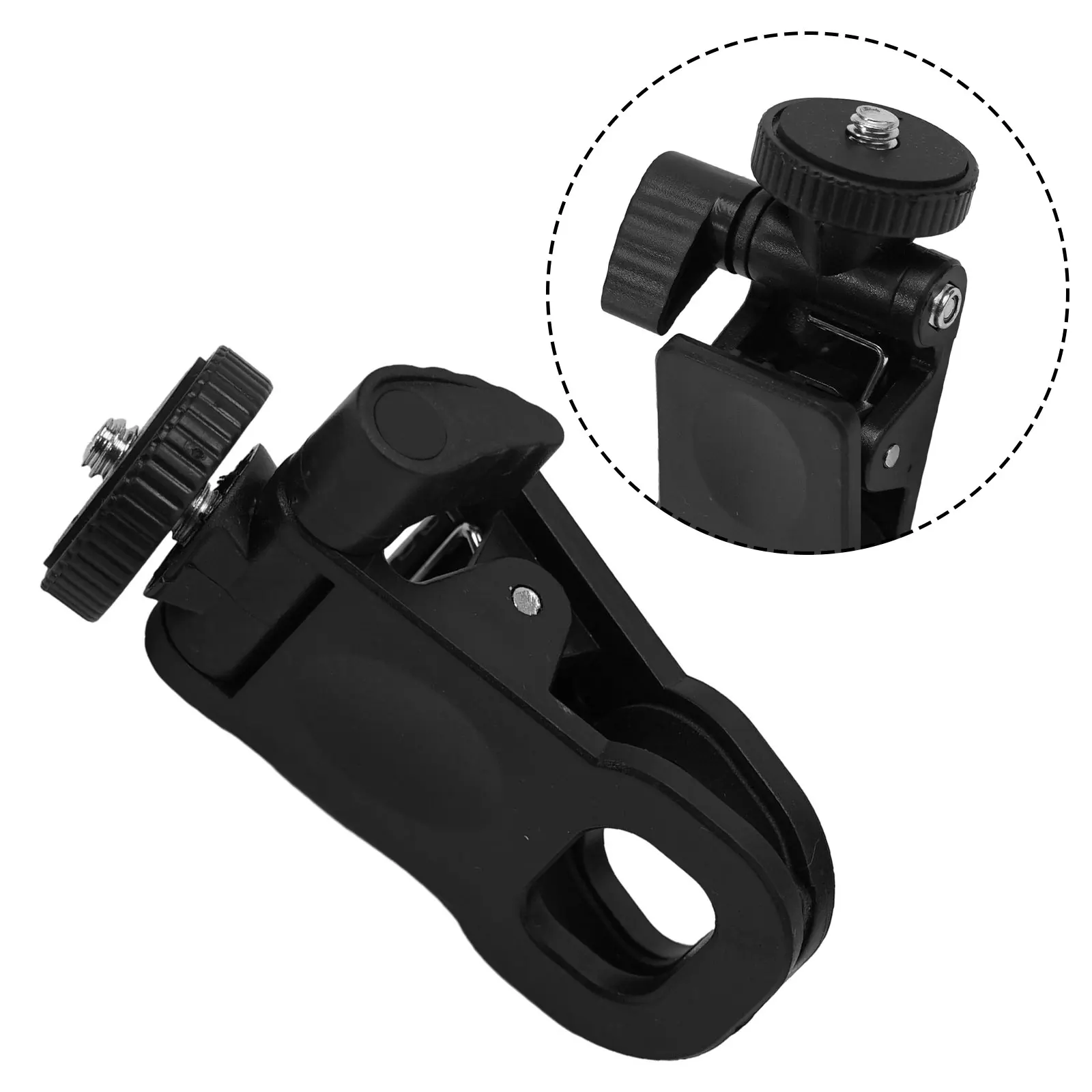 Mini Fill Light Clip Camera Flash Holder 1/4 Screw Mount Phone Tripod Tablet Mount Clamp Photography Tools