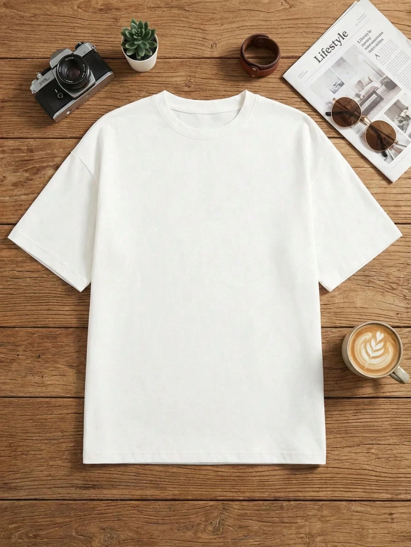 2026 Frühling Sommer Damen Freizeit-T-Shirts – Hochwertige, weiche O-Neck-Shirts aus 100 % Baumwolle für Damen, bequeme einfarbige Oberteile für Zuhause und Outdoor – Detail 4