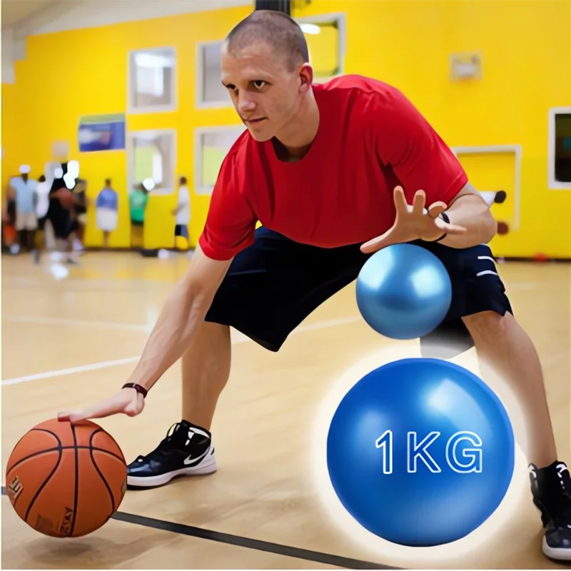 Basketball Dribble Training Soft Weight Sand Ball Improve Reaction Coordination Weight Ball Wrist Movement Non Slip Grip Ball