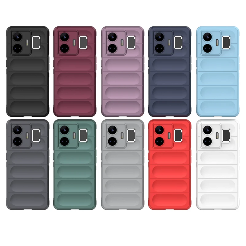 For Cover OPPO Realme GT Neo 5 Case For Realme GT Neo 5 Capas Shockproof Phone Bumper Soft TPU For Fundas Realme GT Neo 5 Cover