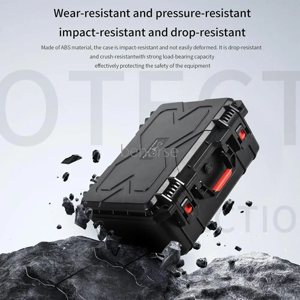 Explosion-proof Case For DJI Air 3S Large Capacity Waterproof Storage Box Portable Carrying Bag For DJI Air 3 Drone Accessories