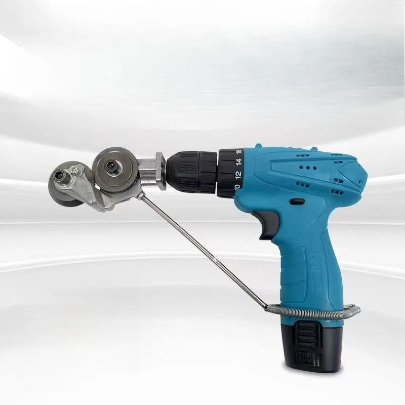 

Electric Drill To Plate Cutter Adapter, New Metal Sheet Cutting Tool, Drill Conversion Artifact For Sheet Iron Trimming