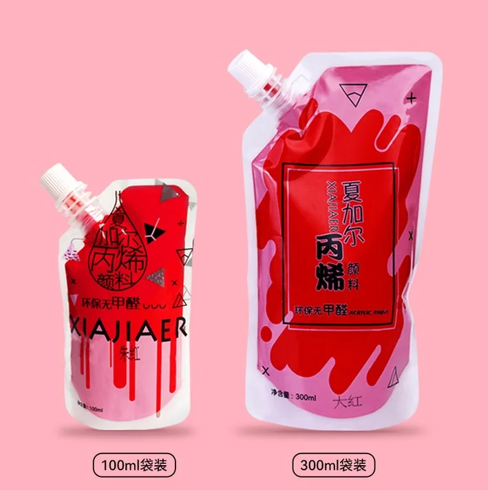 300ml/26 Farben/Xiajiaer Kunstmalerei Acrylfarbe Handgemalte Wandmalerei DIY Graffiti-Farbe – Detail 7