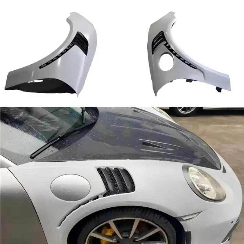 

New Upgraded Carbon Fiber Mudguard Kit for 911 2012-2019 Models Retrofit