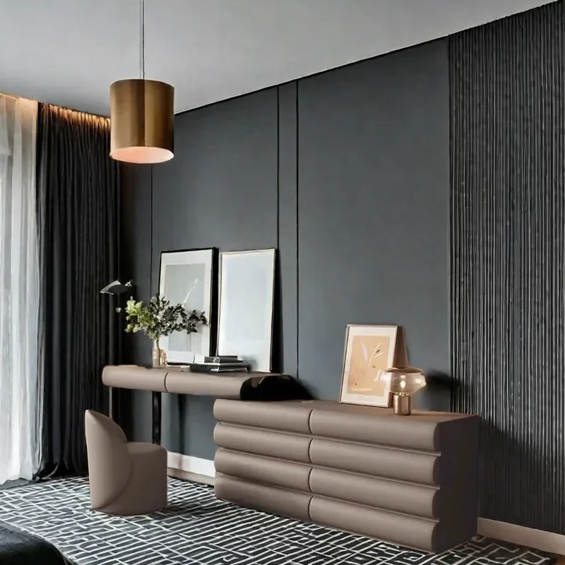 

Mirror Smooth Luxury Elegance Economy Economic Makeup Dressing Table Bedroom Vanity Desk Make Up Dressers Dresser Furniture Home