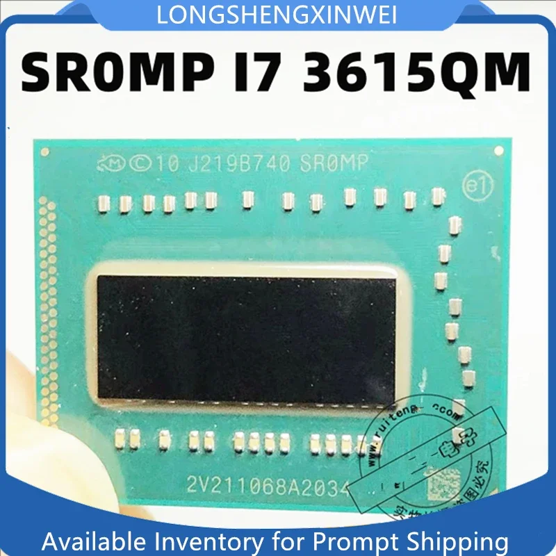 

1PCS Original I7-3615QM-SR0MP SROMP BGA Chip IC Stock New