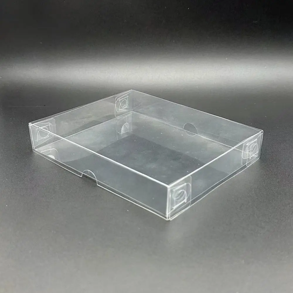 Rectangle Clear Storage Box With Lid Plastic Packaging Container For Retail Display Gift Present Organizer Case view 5