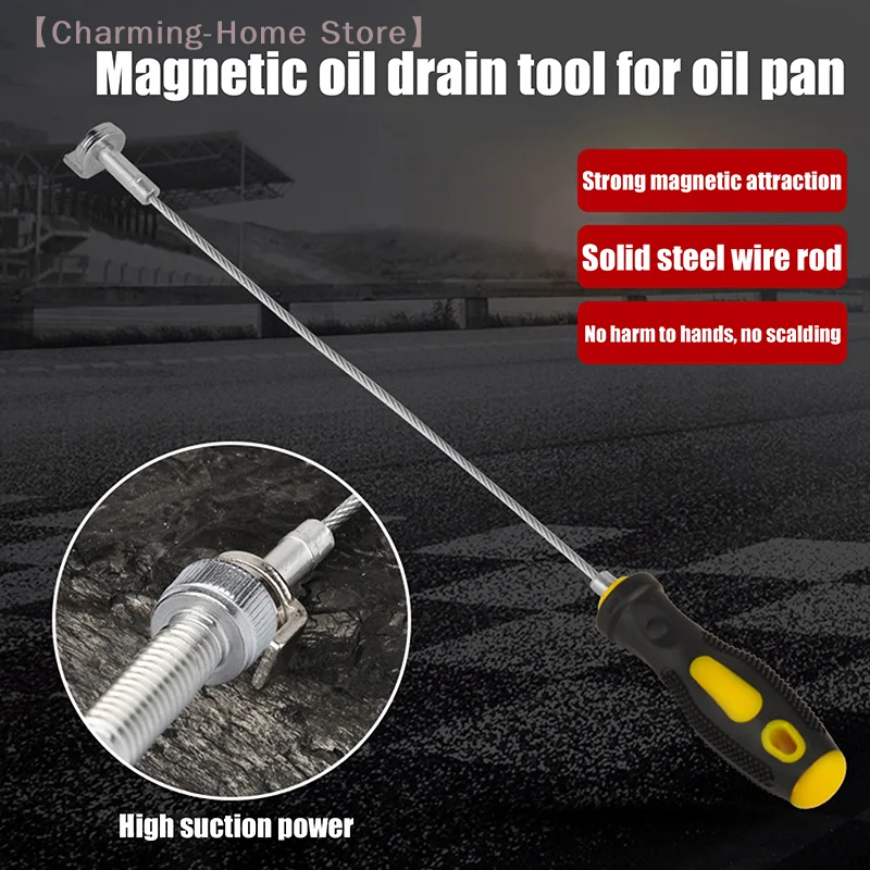 Picture 3: 【M】Strong Magnetic Oil Plug Remover Wrench Anti Scald Oil Drain Plug Removal Tool Auto Car Maintenance Tool