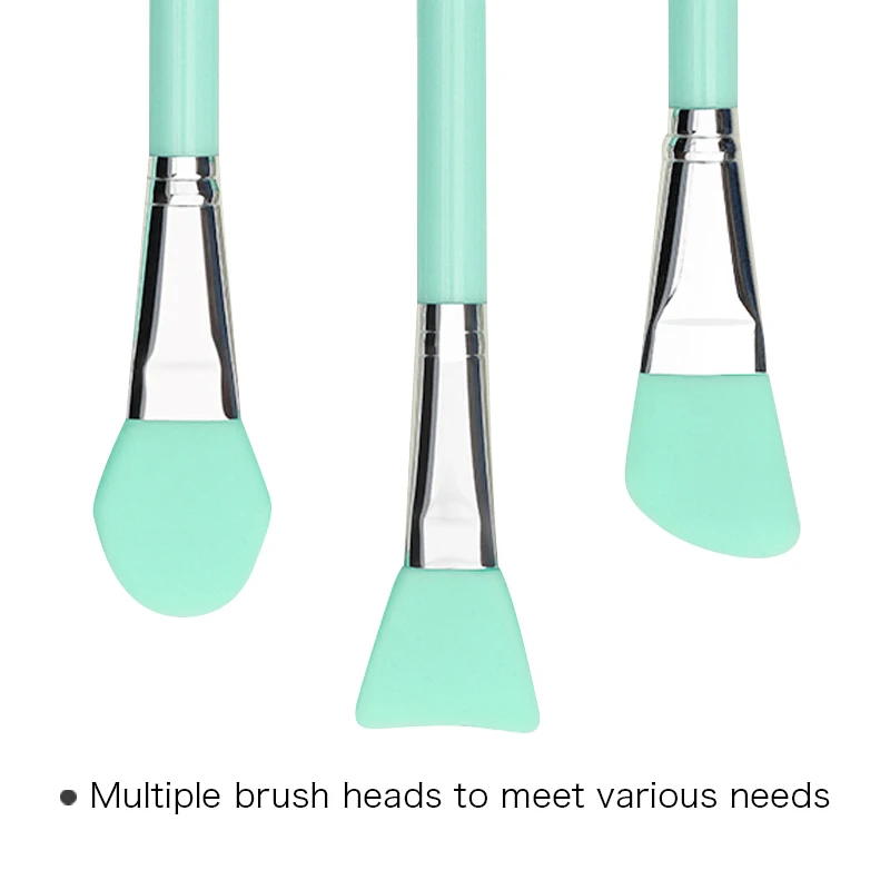 Christmas gift Professional Silicone Facial Mask Brush Cream Mixing Silicone Brush Makeup Brush Face Skin Care Tool