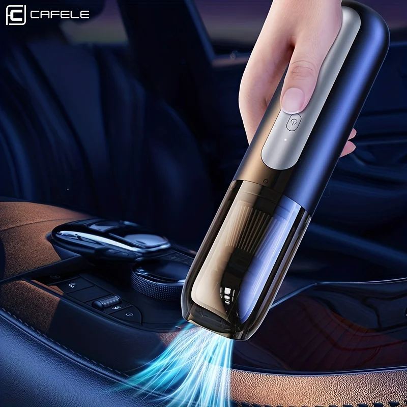 

Cordless Handheld Vacuum Cleaner Portable Ultra-Light Weight ,5000Pa Suction USB Charging For Car Home Cleaning With Flashlight
