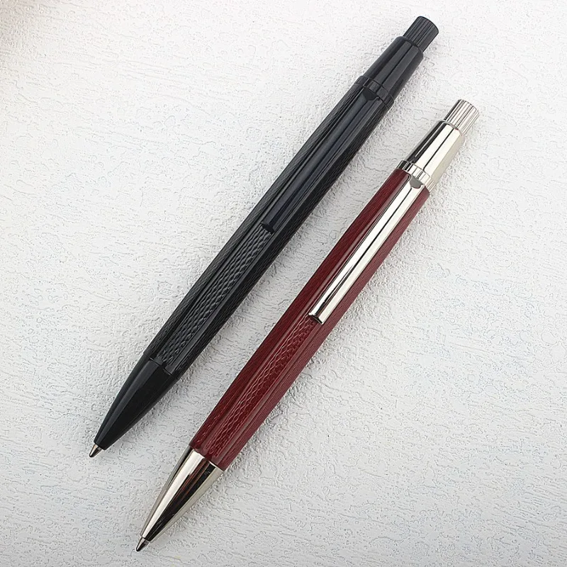 

New Metal Click Ballpoint Pen Students Daily Writing Oil-based Black 0.7mm Refill Ballpoint Pen Business Gift Pen Stationery