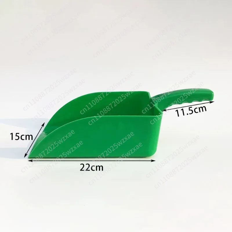 Plastic shovel Chemical acid and alkali corrosion resistance Thickened long handle anti-static shovel Marine fire shovel