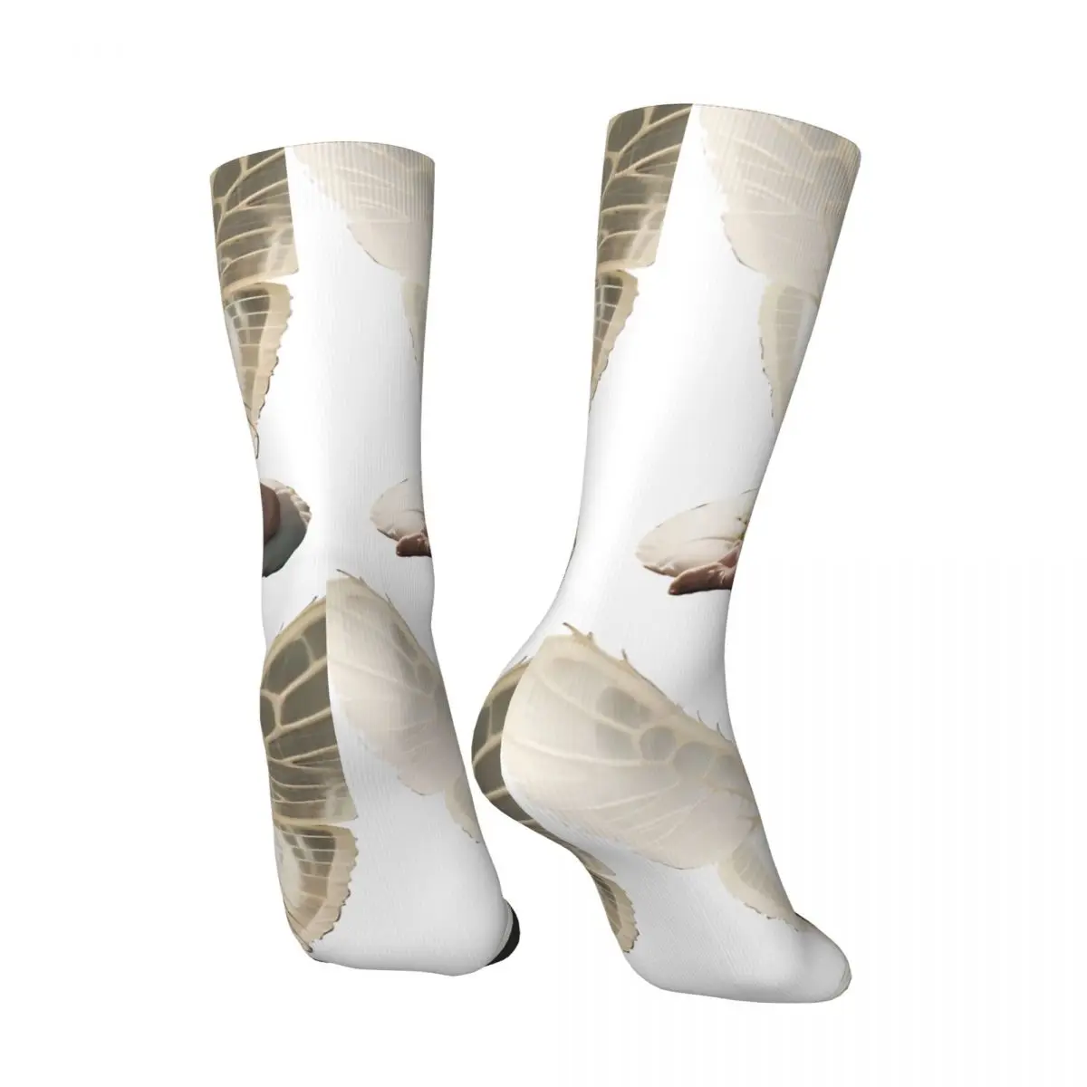 Vintage Forest Nymph Long Men's compression Socks Unisex Portals Harajuku Pattern Printed Novelty Crew Sock