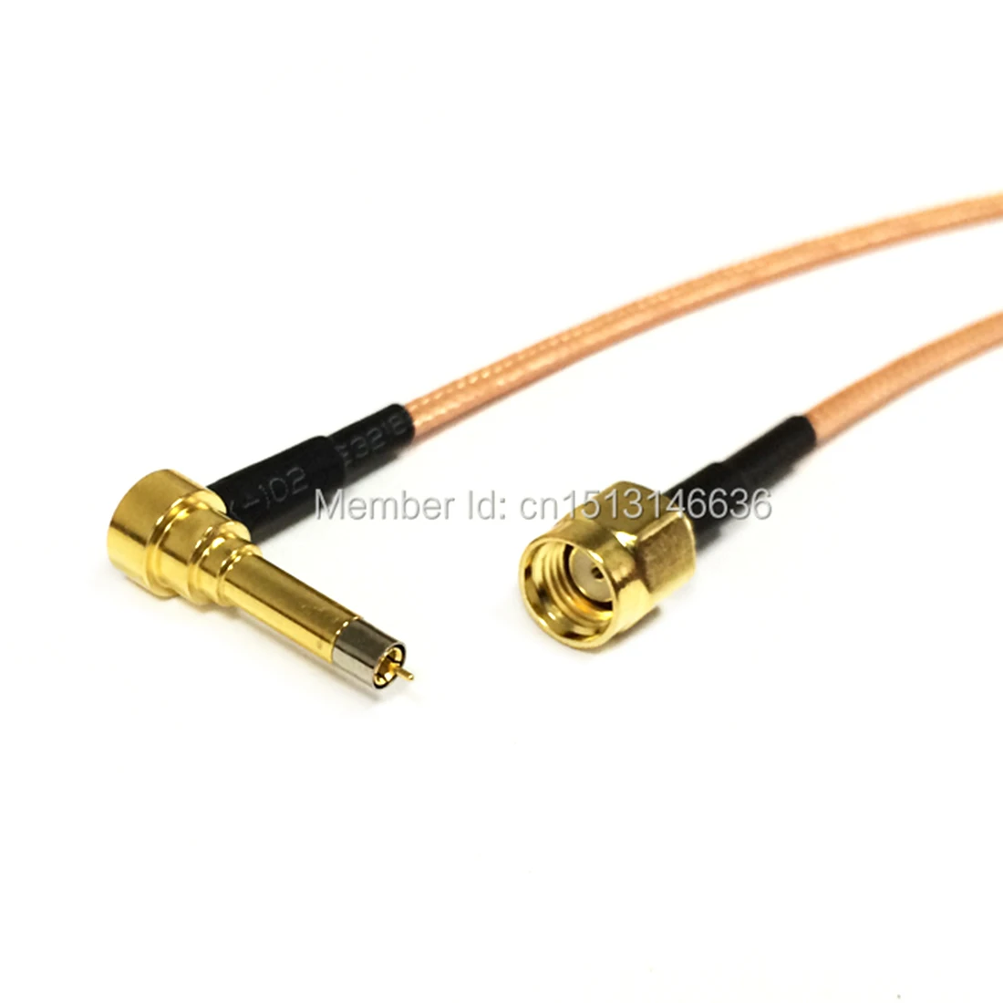 3G Antenna Cable RP-SMA Male Plug to MS156 Right  Angle RG316 Coaxial Cable Pigtail 15cm 6inch