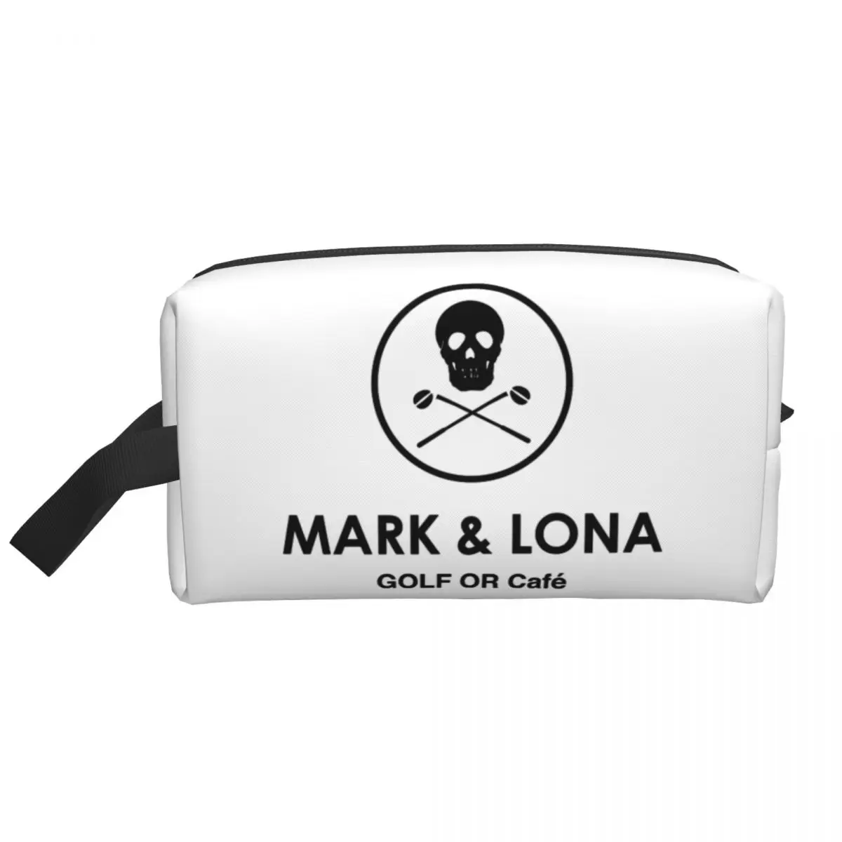 Women Travel Cosmetic Bags Marks Lona Golf Makeup Bag Merch Large Capacity Zipper Toiletry Case