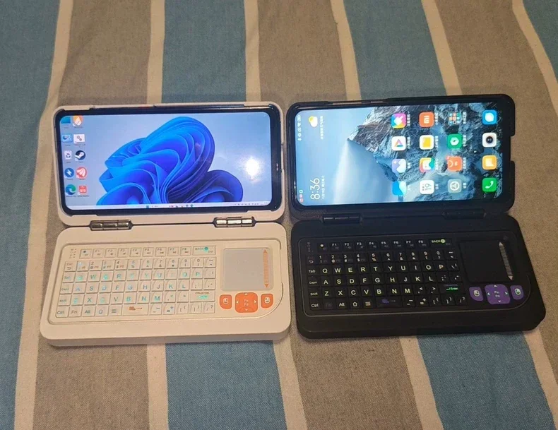 Mini Handheld Computer 6 Inch, Touch Panel Dual System, 12G+512G High Capacity Storage