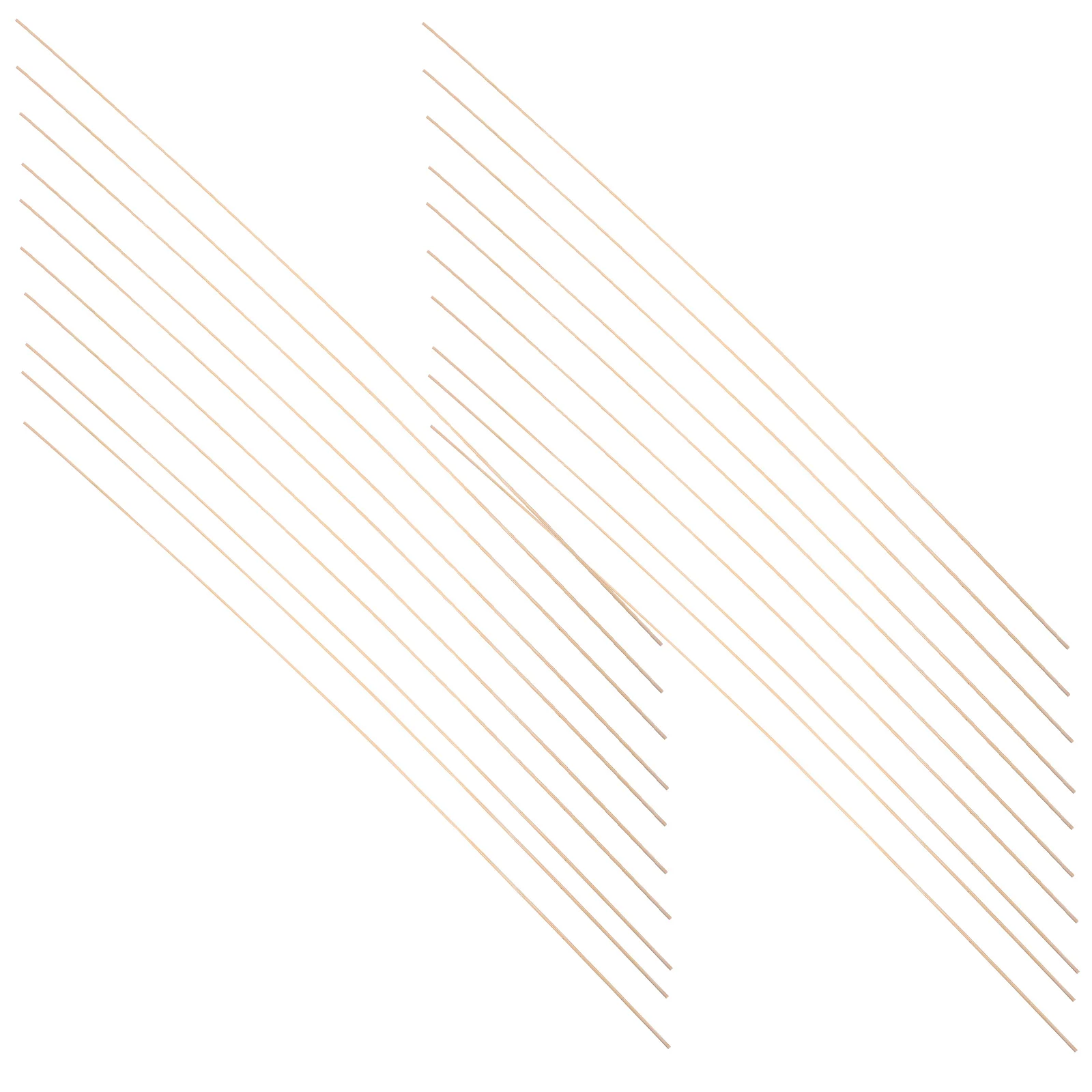 20st Maken Kit Voor Kinderen Flexibele Bamboestokken Lichtgewicht Diy Materialen Stabiele Vlucht Ondersteuning Creatieve Ambachtelijke Activiteit