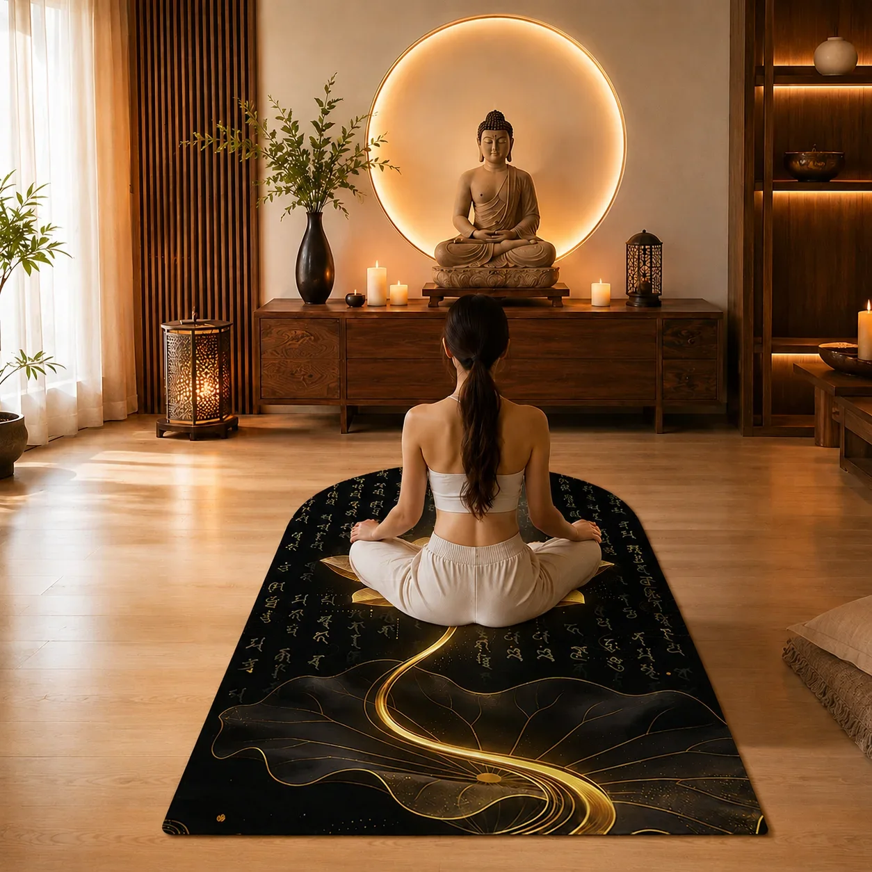 40x60cm Vintage Prayer Cushion Soft Worship Seat Pad Meditation Zen Room Altar Home Temple Floor Pillow Mat For Adults Gift