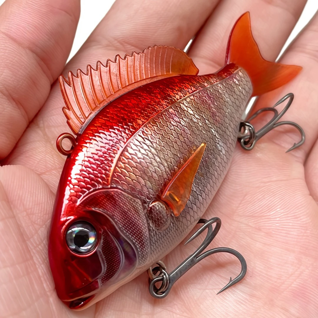 

2026 New In Stock 24g Sinking Long Cast VIB Lure Bionic Hard Bait For Sea Bream Bass Pike Freshwater Saltwater Fishing Tackle