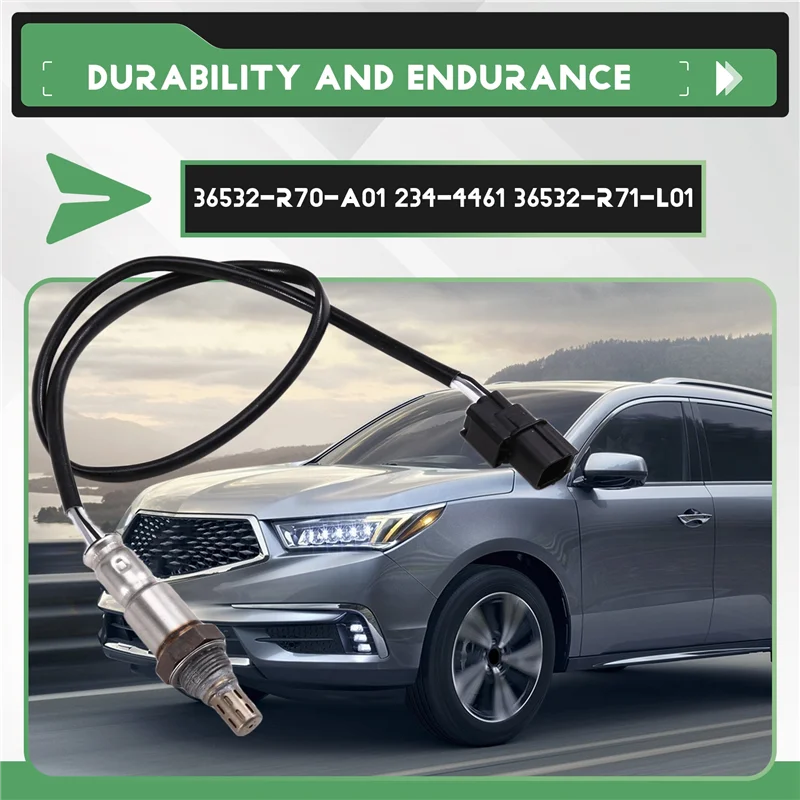 

ABQB-234-4461 36532-R70-A01 Downstream Oxygen Sensor O2 Sensor For Acura MDX TL TSX ZDX Honda Accord Crosstour Odyssey Pilot