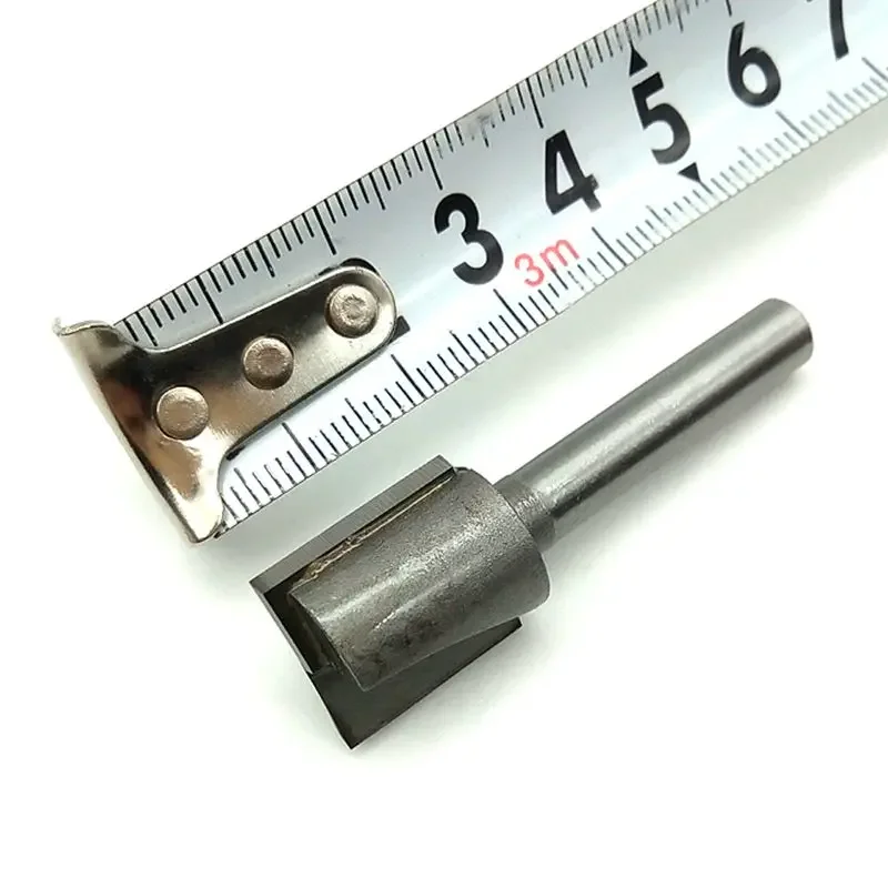 5/8 Tungsten Cleaning bottom Mill Cutter CNC Insert Router Bit Flat End Milling Cutter 1/4 Shank Woodworking