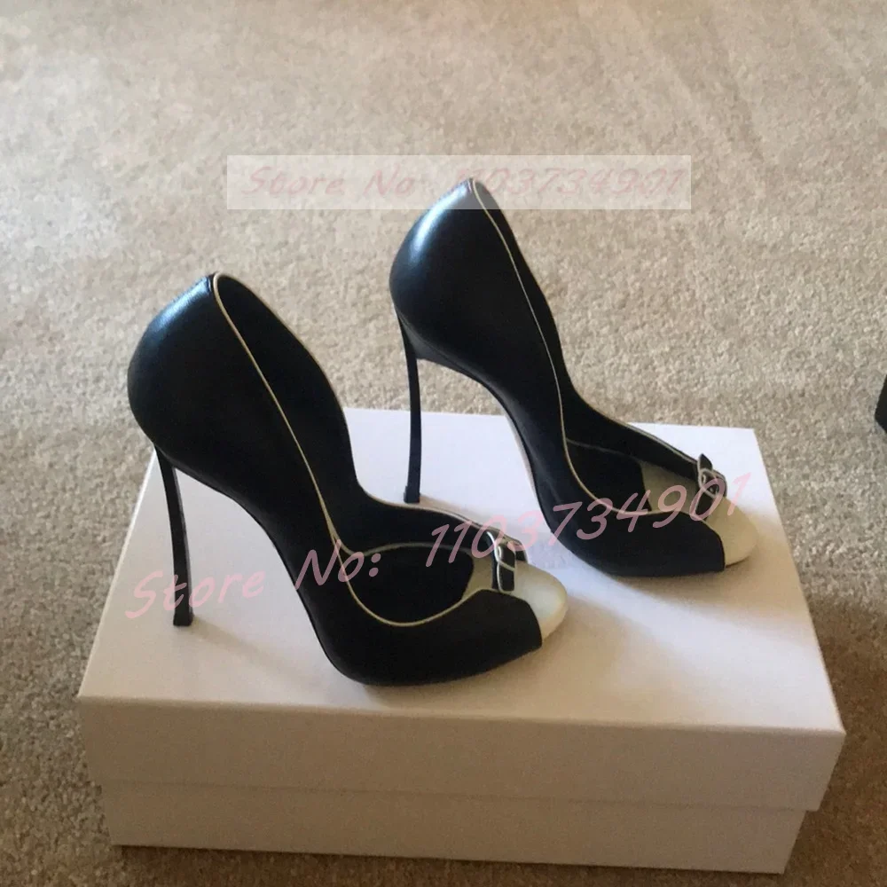 

Metal Heel Peep Toe Pumps Female Big Size Sexy Slip-on Buckle High Heels Shoes Office Lady Stylish Elegant Casual Feminine Pumps