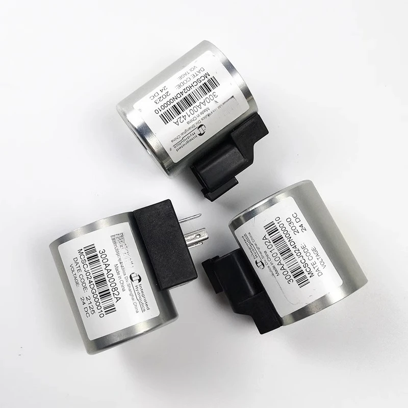 Válvula solenóide rotativa refrigerada a ar para caminhão, bobina, guindaste, empilhador, válvula de cartucho rosqueado, eletroímã