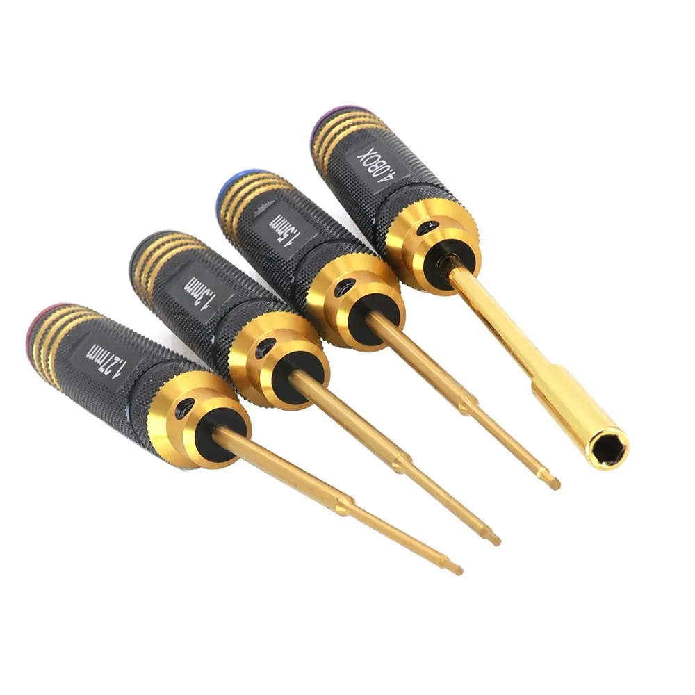 1.27mm 1.3mm 1.5mm hex screwdriver Nut driver wrench RC tool kit for RC Automotive Axial SCX24 micro crawler automotive repair