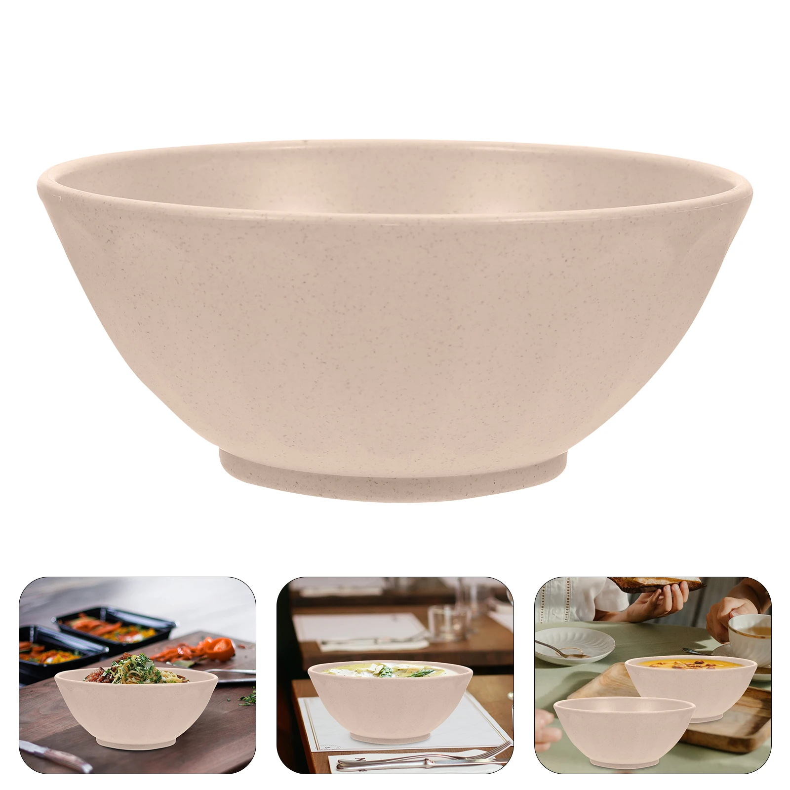 

Wheat Straw Bowl Food Bowl Rice Bowl Home Noodles Bowl Rice Serving Bowl