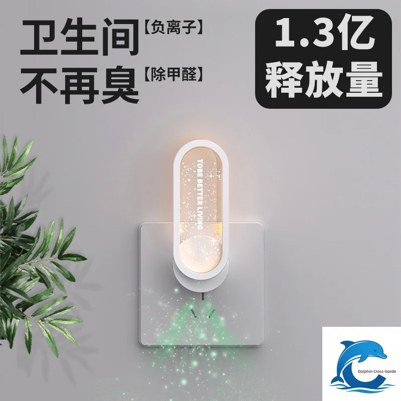 Suitable for negative ion air purification in household bathrooms to remove odors, foul odors, and formaldehyde atmosphere lamps