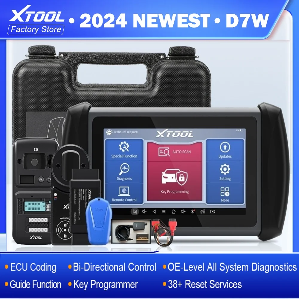 XTOOL InPlus IK618 Professional IMMO Key Programmer With KC100 KC501 Car Diagnostic Tools 38+ Reset ECU Coding same as X100 PAD3