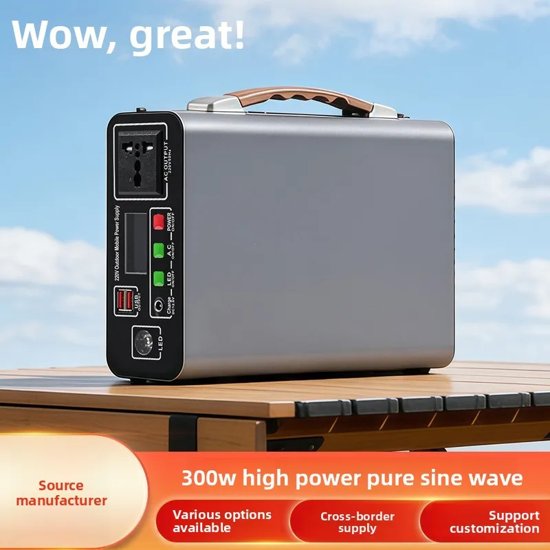 220V Mobile Power Supply Outdoor Large-capacity Portable Self-driving Tour Live Camping Night Market Stallackup Emergency Energy