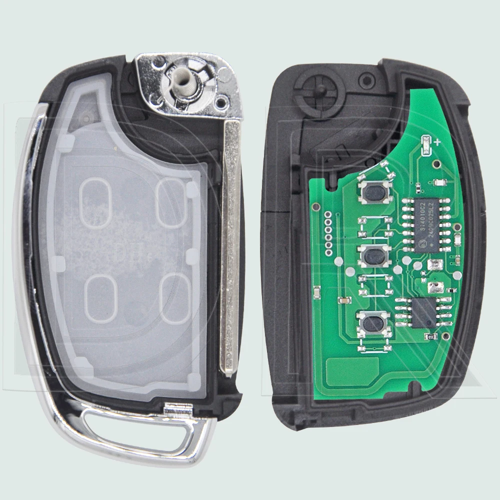 DR 95430-D3100 4D60 4D70 Chip 433MHz TOY40 Blade Flip Car Remote Key RKE-4F22 For Hyundai Tucson 2015 2016 2017 2018 2019 2020 - view 3